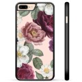 iPhone 7 Plus / iPhone 8 Plus Skyddsskal - Romantiska Blommor