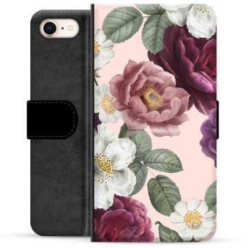 iPhone 7/8/SE (2020)/SE (2022) Premium Plånboksfodral - Romantiska Blommor