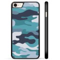 iPhone 7/8/SE (2020)/SE (2022) Skyddsskal - Blå Kamouflage