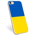 iPhone 7/8/SE (2020)/SE (2022) TPU-Skal Ukrainska Flaggan - Gul och ljusblå