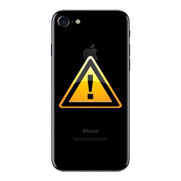 iPhone 7 Bak Skal Reparation - Jet Svart