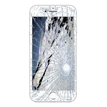 iPhone 7 LCD-Display och Glasreparation - Vit - Originalkvalitet