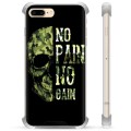 iPhone 7 Plus / iPhone 8 Plus Hybridskal - No Pain, No Gain