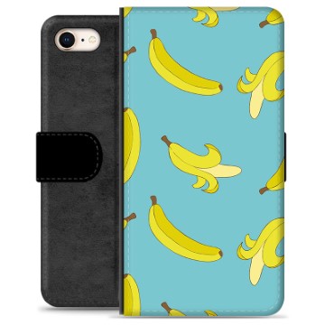 iPhone 7/8/SE (2020)/SE (2022) Premium Plånboksfodral - Bananer