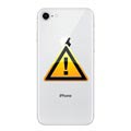 iPhone 8 Bak Skal Reparation - inkl. ram - Silver