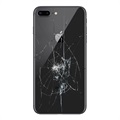 iPhone 8 Plus Bakskal Reparation - Endast Glas - Svart