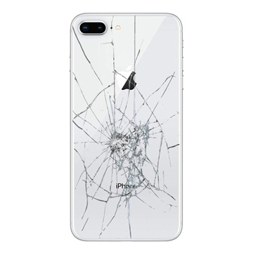 iPhone 8 Plus Bakskal Reparation - Endast Glas