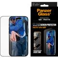 iPhone Air PanzerGlass Ultra-Wide Fit m. FastFit In-A-Box skärmskydd - 9H - Svart kant