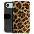 iPhone Air Premium Plånboksfodral - Leopard