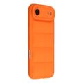 iPhone Air Pufferjacka Stötsäkert TPU-skal - Orange