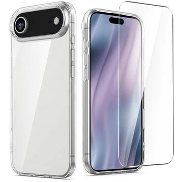 iPhone Air Saii 2-i-1 TPU Skal & Härdat Glas Skärmskydd