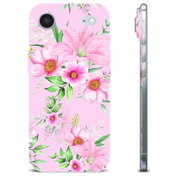 iPhone Air TPU-Skal - Vattenfärg Blommor
