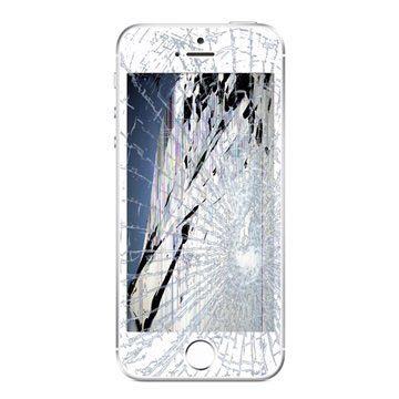iPhone SE LCD-display & Pekskärm Reparation - Vit - Grade A