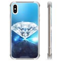 iPhone X / iPhone XS Hybridskal - Diamant