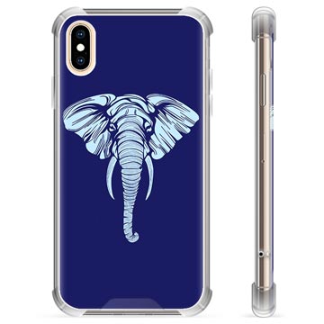iPhone X / iPhone XS Hybridskal - Elefant