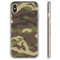 iPhone X / iPhone XS TPU-Skal - Kamouflage