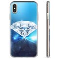 iPhone X / iPhone XS TPU-Skal - Diamant