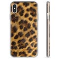 iPhone X / iPhone XS TPU-Skal - Leopard