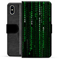 iPhone X / iPhone XS Premium Plånboksfodral - Krypterad
