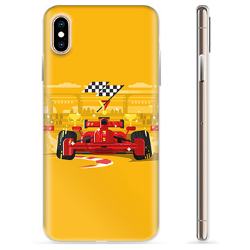 iPhone X / iPhone XS TPU-Skal - Racerbil