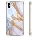 iPhone X / iPhone XS Hybridskal - Elegant Marmor