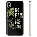 iPhone X / iPhone XS TPU-Skal - No Pain, No Gain