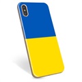 iPhone XS Max TPU-Skal Ukrainska Flaggan - Gul och ljusblå