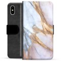 iPhone X / iPhone XS Premium Plånboksfodral - Elegant Marmor