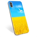 iPhone X / iPhone XS TPU Skal Ukraina - Vetefält