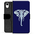 iPhone XR Premium Plånboksfodral - Elefant