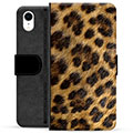 iPhone XR Premium Plånboksfodral - Leopard