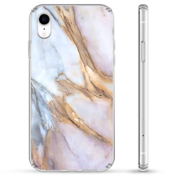 iPhone XR Hybridskal - Elegant Marmor