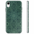 iPhone XR TPU-Skal - Grön Mandala