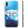 iPhone XS Max TPU-Skal - Diamant