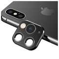 iPhone XS Max Fake Kamera Klisterlapp - Svart