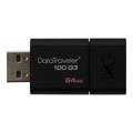 Kingston DataTraveler 100 G3 64GB USB 3.0 - Svart