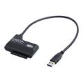 LogiLink AU0013 USB 3.0 till SATA 6G-adapter - 5 Gbps - Svart