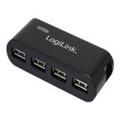 LogiLink USB 2.0 Hub 4-Port Hub 4 Portar USB