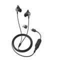Logitech Zone Wired Earbuds Kablage Headset Svart
