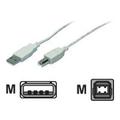 M-CAB USB 2.0 / USB-kabel - 5m - Grå