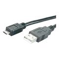MediaRange USB 2.0 till Micro USB 2.0-kabel - 1.2m - Svart
