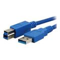 MediaRange USB 3.0 AM/BM Anslutningskabel - 1.8m - Blå