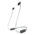 Sony WI-C100 trådlösa hörlurar Svarta