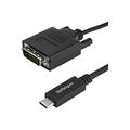 StarTech.com 3.3 fot USB-C till DVI-kabel - 1920 x 1200 - 1m - Svart
