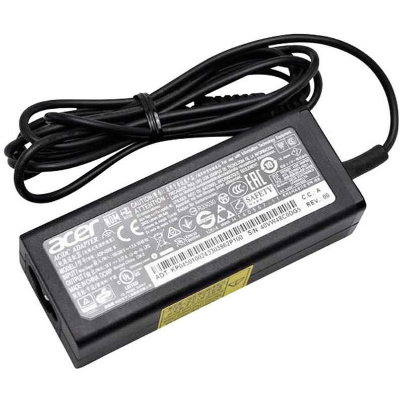 Acer Laptop Laddare / Adapter Aspire, Travelmate, Extensa 45W