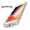 Rep-Resistant iPhone 7/8/SE (2020)/SE (2022) Hybrid Skal - Kristallklar