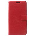 Samsung Galaxy Xcover 4s, Galaxy Xcover 4 Classic plånboksfodral - röd - bulk