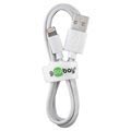 Goobay Ladda&Synka Lightning Kabel - 3m - Vit
