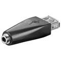 Goobay USB 2.0 / 3.5mm Laddningsadapter