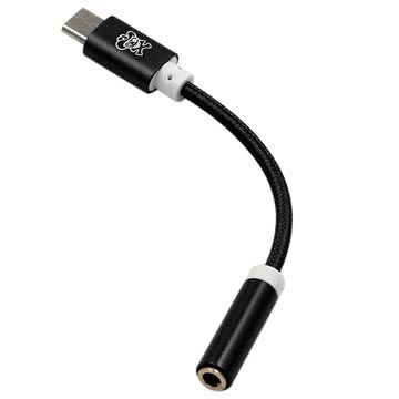 Hat Prince USB 3.1 Type-C / 3.5mm Ljudadapter - Svart